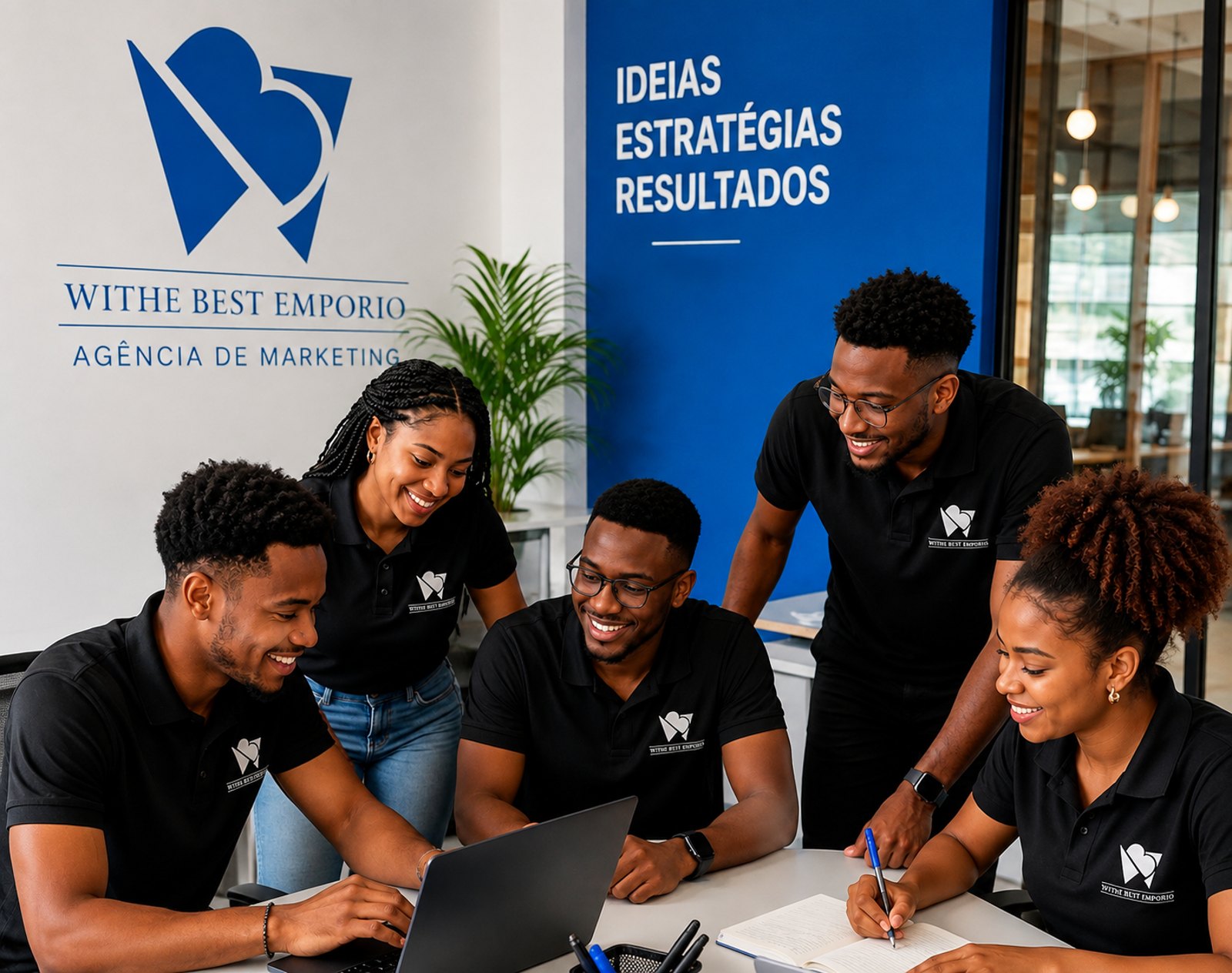 Equipa da Withebest Empório em ação